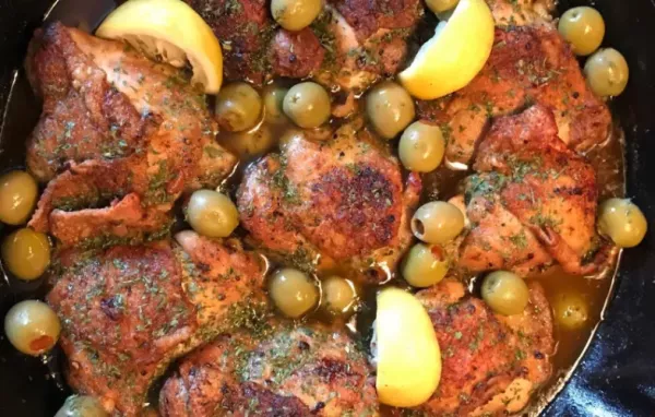 Moroccan Chicken Thighs