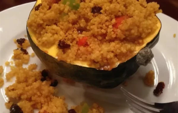 Moroccan-Style Stuffed Acorn Squash