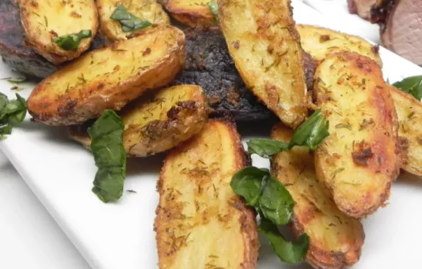 Mustard-Dill Roasted Fingerling Potatoes