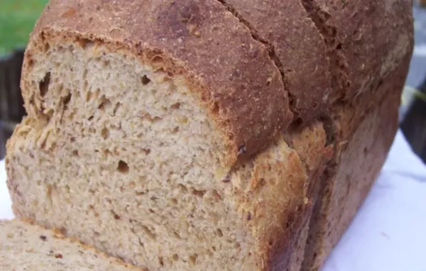 Mustard-Wheat-Rye Sandwich Bread