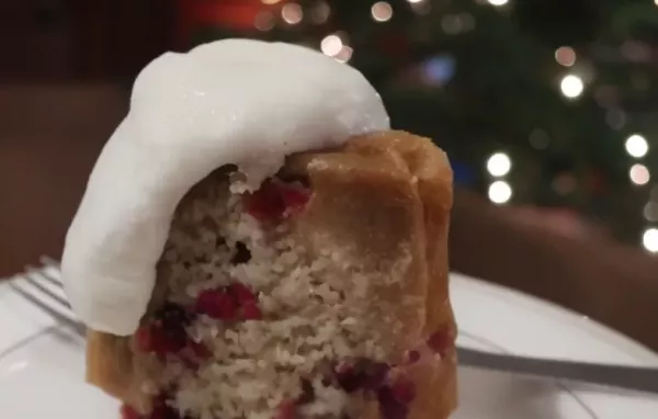 Nanny's Steamed Cranberry Pudding