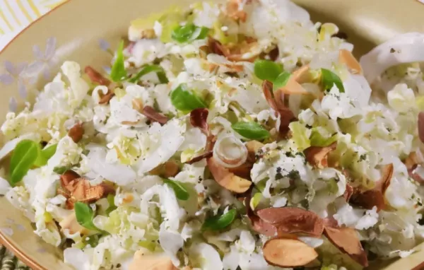 Napa Cabbage Salad with Blue Cheese