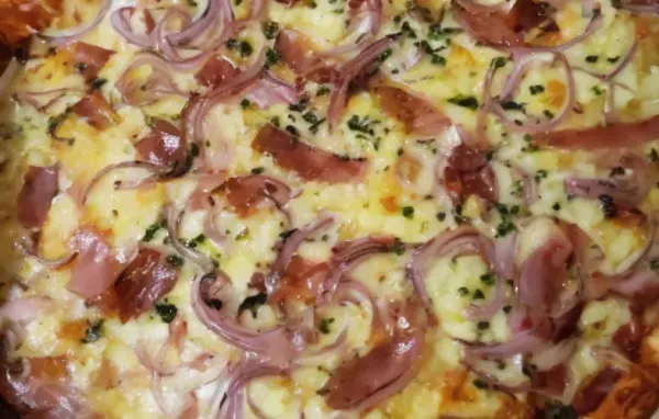 Neapolitan-Style Pizza Dough with Garlic and Italian Seasonings