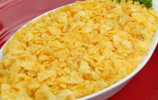 No-Bake Crispy Potato Chip Mac and Cheese