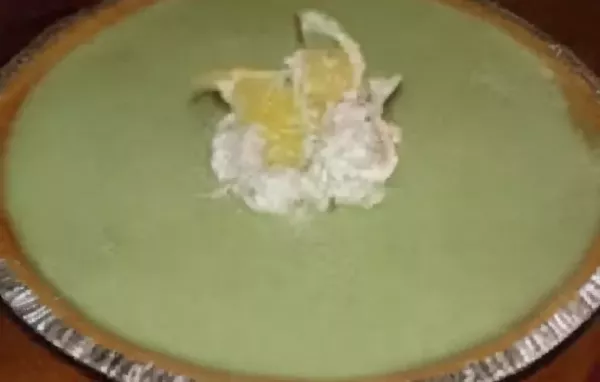 No-Bake Lemon-Lime Chiffon Pie