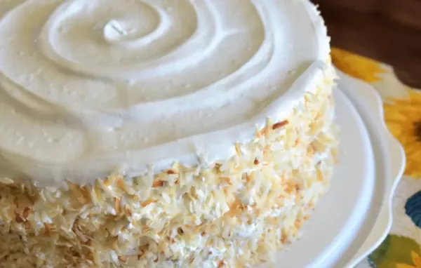 Old-Fashioned Coconut Cake