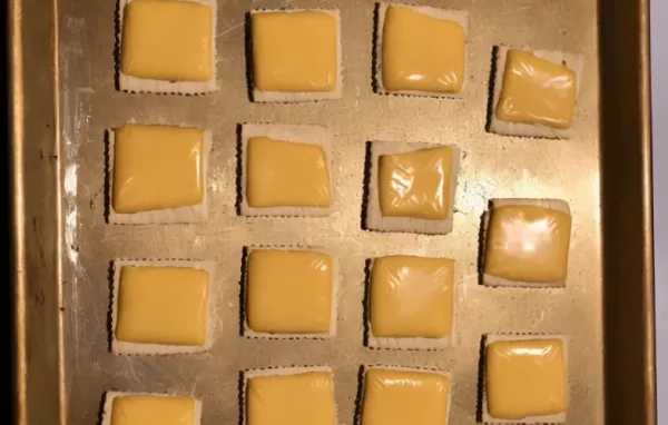 Oven-Baked Cheese Crackers