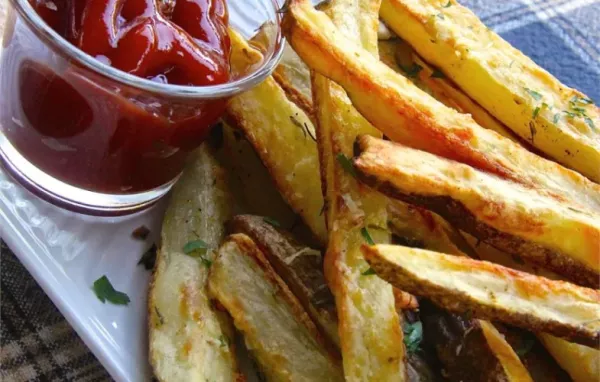 Oven-Baked Garlic and Parmesan Fries