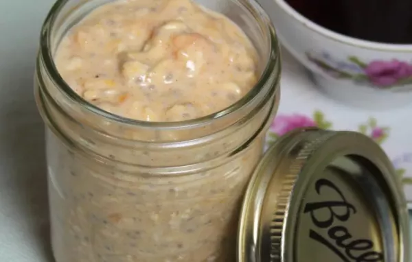 Overnight Sweet Potato Oatmeal for One