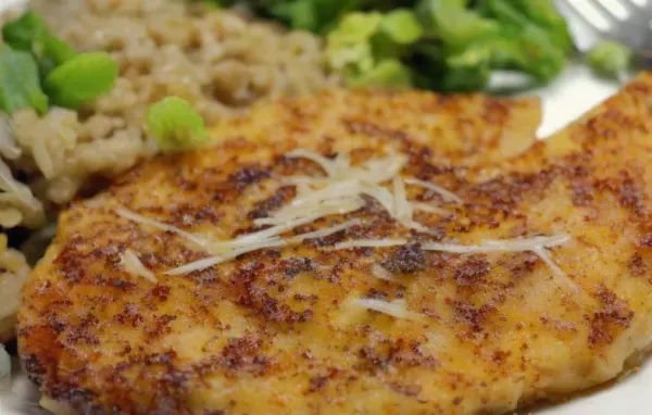 Parmesan-Crusted Tilapia Fillets