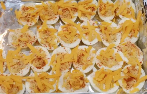 Parmesan-Oregano Deviled Eggs