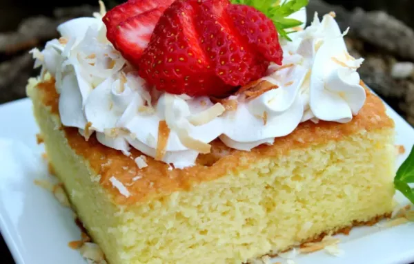 Pastel de Tres Leches (Three Milk Cake)