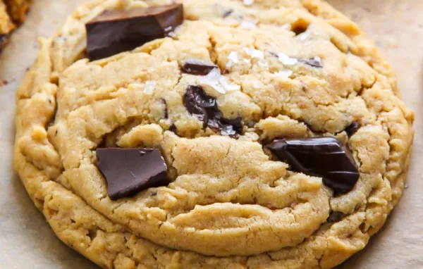 Peanut Butter Cookies with Chocolate Chunks