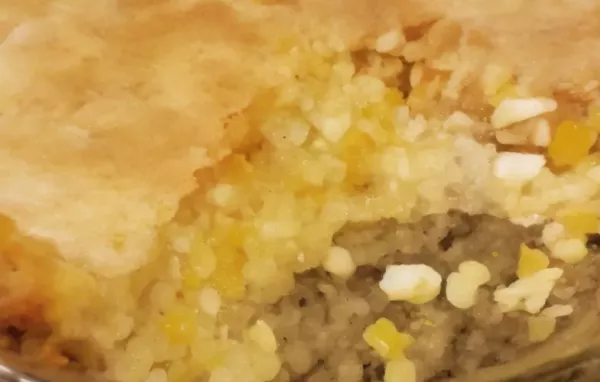 Pennsylvania Dutch Corn Pie