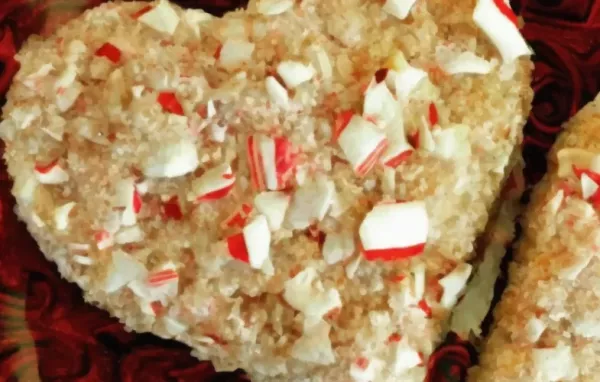 Peppermint Rice Crispies Squares