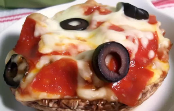 Personal Portobello Pizza