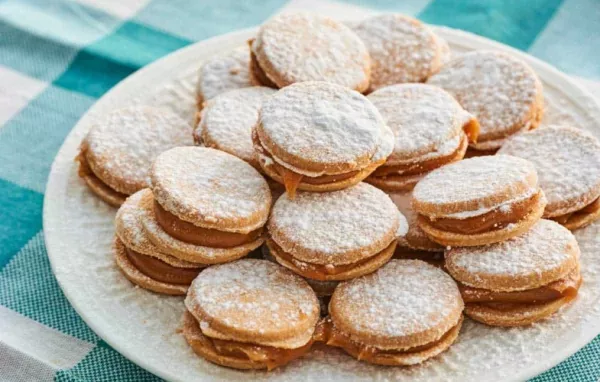 Peruvian Alfajores with Manjar Blanco