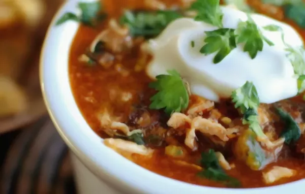 Picante Chicken Chili