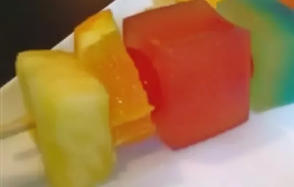 Pineapple Peach Jell-O Shots