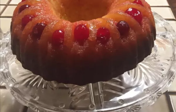 Pineapple Upside-Down Bundt Cake