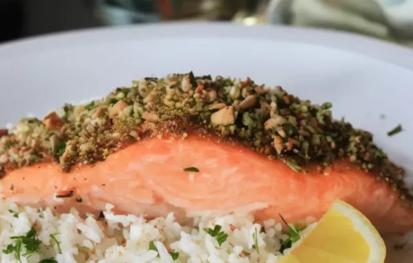 Pistachio-Crusted Salmon