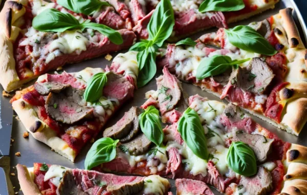 Prime Rib Pizza