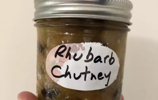 Princess G's Rhubarb Chutney