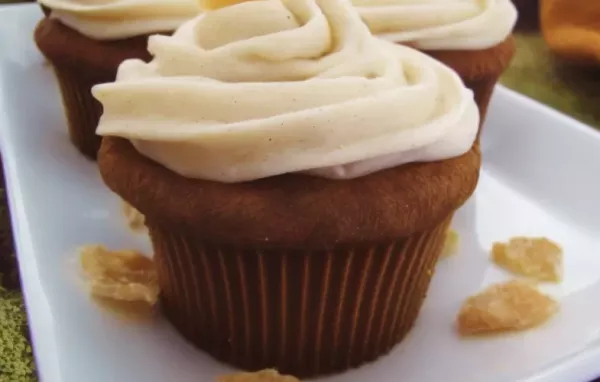 Pumpkin-Ginger Cupcakes