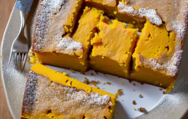 Pumpkin Polenta Cake