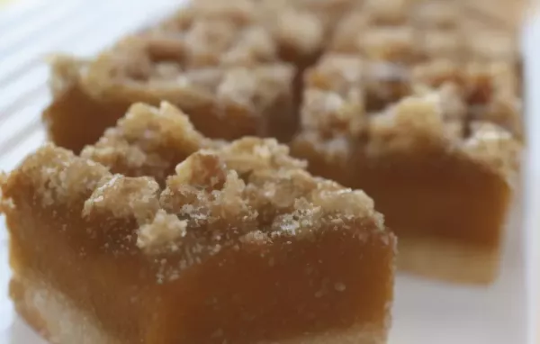 Pumpkin-Shortbread Bars