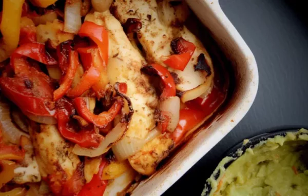 Quick and Easy Baked Chicken Fajitas Recipe