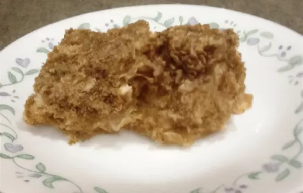 Quick and Easy Microwave Apple Crisp Recipe