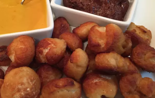 Quick and Easy Pretzel Bites with Nutella Dipping Sauce