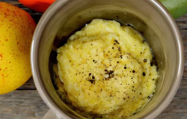 Quick and Easy Scrambled Eggs in a Mug