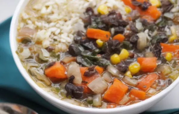 Quick and Easy Spicy Black Bean Soup