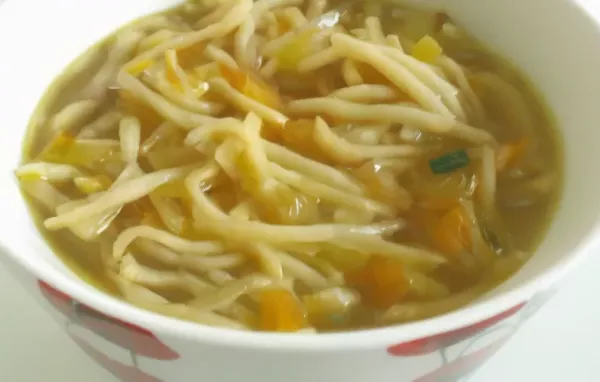 Quick and Easy Vegan Noodle Soup