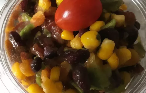 Quick Black Bean Salsa