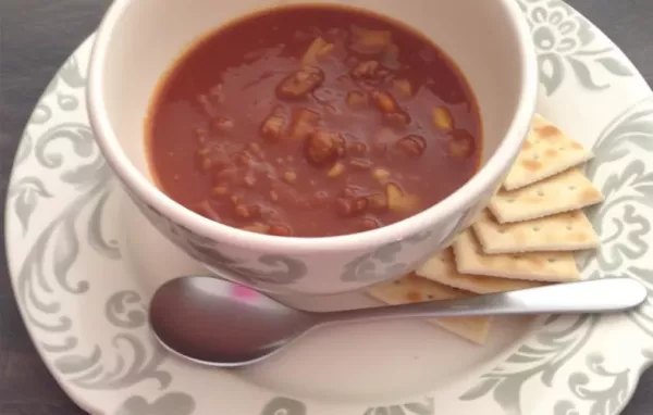 Quick Homemade Hamburger Soup