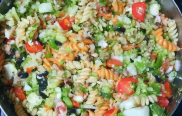 Rainbow Rotini Salad
