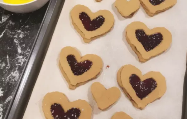 Raspberry Hearts - A Sweet and Tart Treat