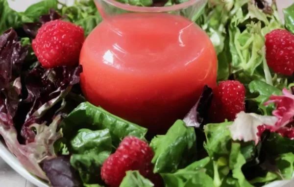 Raspberry Vinaigrette Salad Dressing