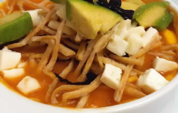 Real Mexican Tortilla Soup