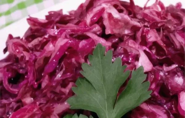 Red Cabbage Salad II