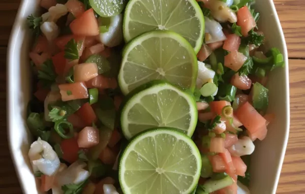 Refreshing and Flavorful Ceviche Recipe