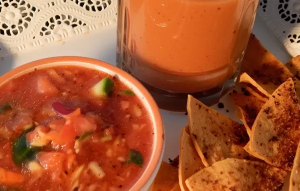 Refreshing and flavorful Garden Gazpacho