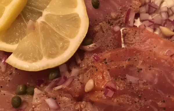 Refreshing and Flavorful Santa Fe Tuna Carpaccio Recipe