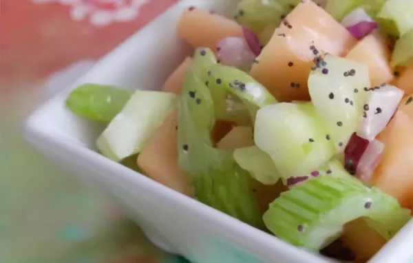 Refreshing and Healthy Poppy Seed Summer Salad