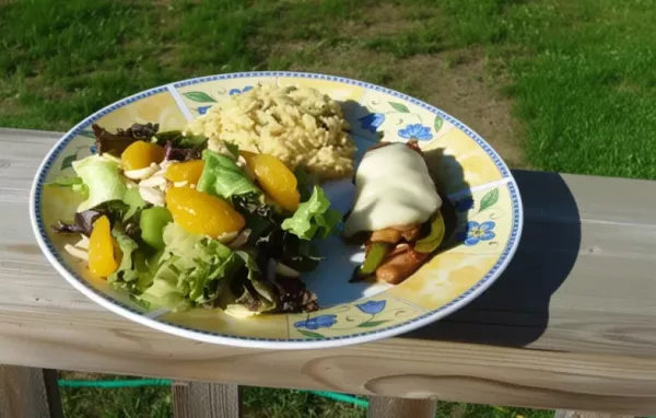 Refreshing and tangy Mandarin Orange Salad