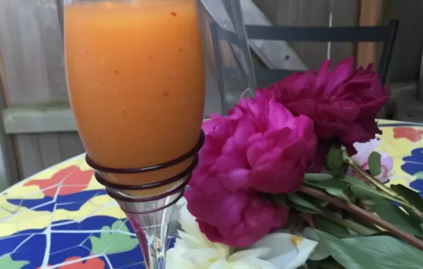 Refreshing Bellini Slushie Recipe