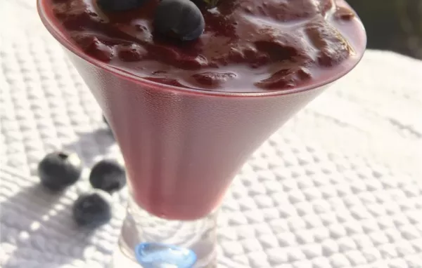 Refreshing Blueberry Mint Smoothie Recipe